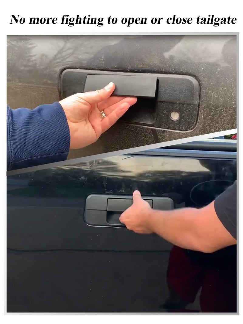 SYOAUTO Tailgate Handle for 2007-2013 Toyota Tundra Liftgate Latch Handle with Keyhole Replaces# 69090-0C040  690900C040  81213 - Image 5